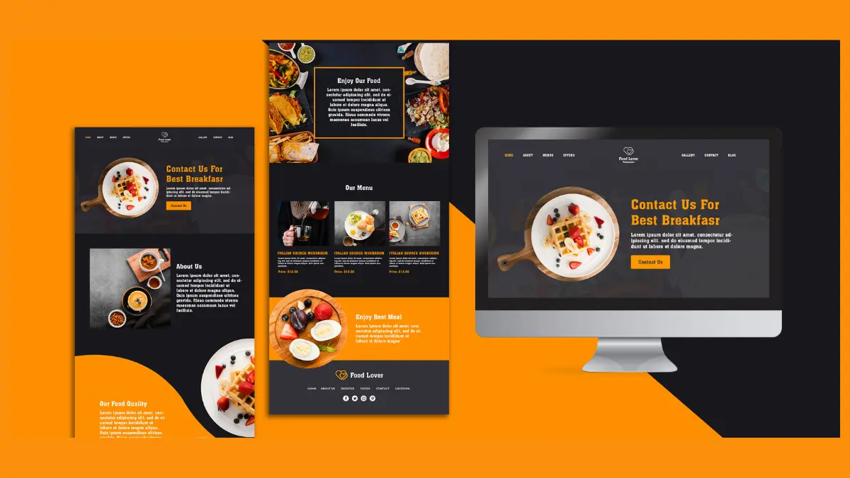Website made by website development company in Faridabad