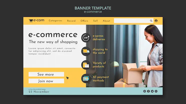 Website made by ecommerce development company in delhi ncr