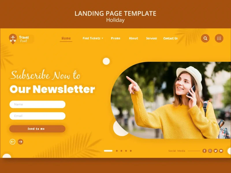 Website development for a fashion brand